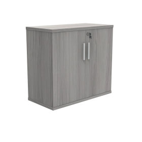 Polaris Cupboard Lockable 800mm x 400mm x 730mm Alaskan Grey Oak 831662 F