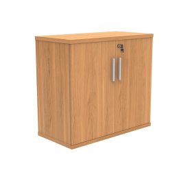 Polaris Cupboard Lockable 800mm x 400mm x 730mm Norwegian Beech 831647 F