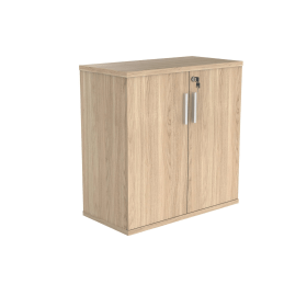 Polaris Cupboard Lockable 800mm x 400mm x 816mm Canadian Oak 831653 F