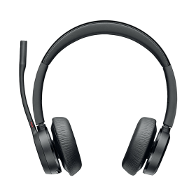 Poly Voyager 4320 Wireless On Ear USB A Headset BT700 Dongle Black 779958 F