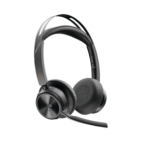 Poly Voyager Focus 2 Wireless On Ear USB C A Headset Black 913223 F