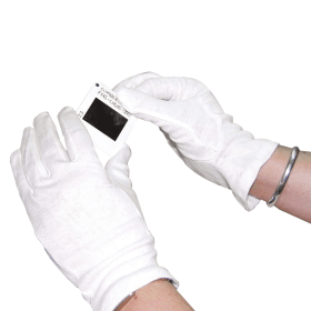 Polyco Large Knitted Cotton Gloves Large White 10 Pack 392889 F