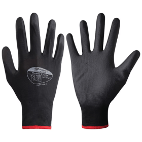 Polyco Matrix P Grip Gloves Large Black 285983 F