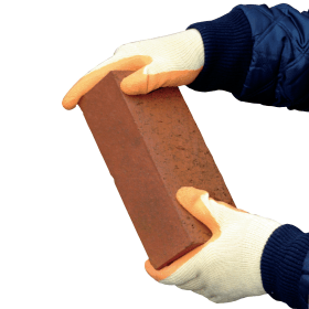 Polyco Matrix S Grip Gloves Large Orange 373107 F