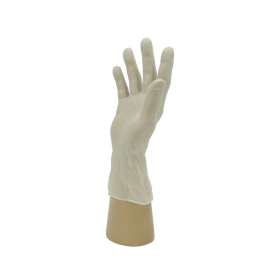 Polyco Shield Vinyl Powdered Disposable Glove Small Clear 100 Pack 893435 F