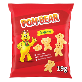 Pom Bear Original Potato Crisps 19g 36 Pack KP11630 F