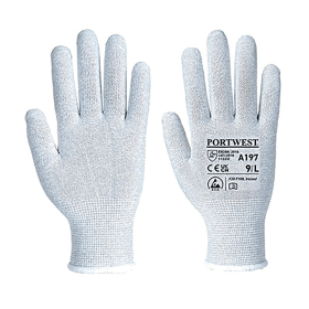 Portwest Anti Static Shell Gloves Grey XL 12 Pack 862237 F