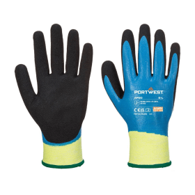Portwest Aqua Cut Pro Gloves Blue Black Large 12 Pack 869402 F