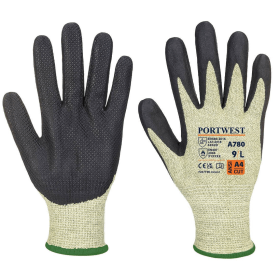 Portwest Arc Grip Gloves Green Black XL 12 Pack 863314 F