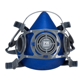 Portwest Auckland Twin Filter Half Mask Blue Medium POW30991 F