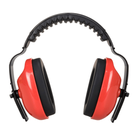 Portwest Classic Plus Ear Defenders Red 10 Pack POW25897 F