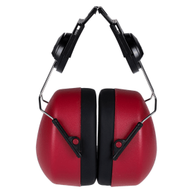Portwest Clip On Ear Defenders Red 10 Pack POW13467 F