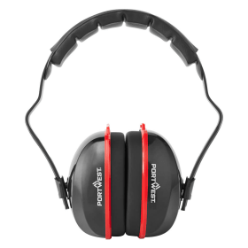 Portwest Comfort Ear Defenders Black POW16143 F
