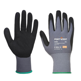 Portwest DermiFlex Gloves Black XS 12 Pack 870747 F