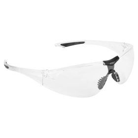 Portwest Extra Wrap Around Safety Glasses Clear 12 Pack POW17198 F