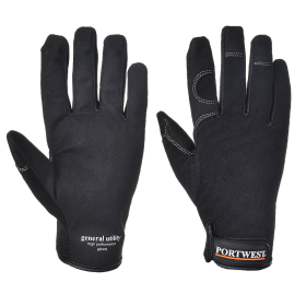 Portwest General Utility H Performance Gloves Black Large 12 Pack 836892 F