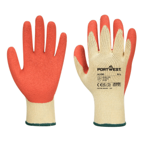 Portwest Grip Gloves Latex Orange XL 12 Pack 866665 F