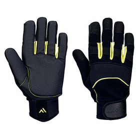 Portwest Mechanics Anti Vibration Gloves Black Small 864118 F