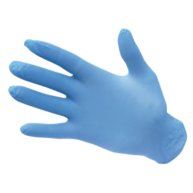 Portwest Powder Free Nitrile Disposable Glove Blue XL 100 Pack 870667 F