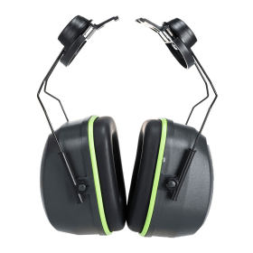Portwest Premium Clip On Ear Defenders Grey 10 Pack POW32608 F