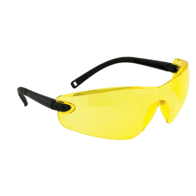 Portwest Profile Safety Glasses Amber 12 Pack POW16631 F