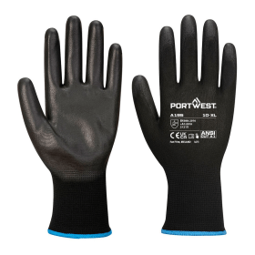 Portwest Touchscreen PU Black XS 12 Pack 863593 F
