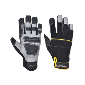 Portwest Tradesman High Performance Gloves Black Large 12 Pack 863404 F