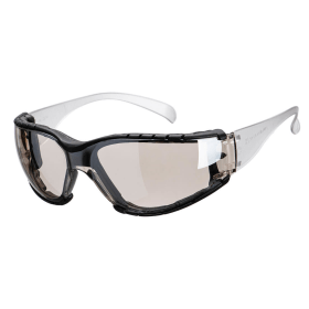 Portwest Wrap Around Plus Safety Glasses Mirror 12 Pack POW35809 F