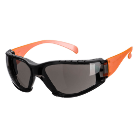 Portwest Wrap Around Plus Safety Glasses Smoke 12 Pack POW30498 F