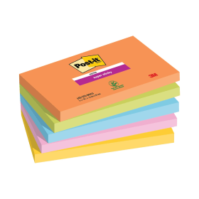 Post It Notes 90 Sheets 76mm x 127mm Boost 5 Pack 761476 F