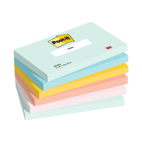 Post it Notes 100 Sheets 76mm x 127mm Beachside 6 Pack 761482 F