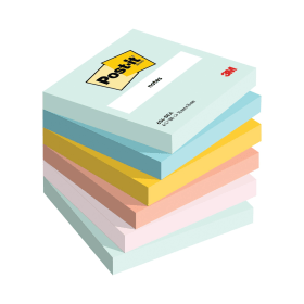 Post it Notes 100 Sheets 76mm x 76mm Beachside 6 Pack 761480 F