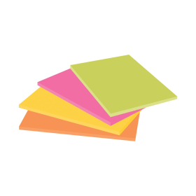 Post it Super Sticky 45 Sheets 149mm x 98mm Neon Assorted 4 Pack 100288 F