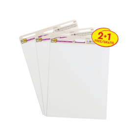 Post it Super Sticky Meeting Charts 2 Pack 1 FREE 3 Pack 7100408616 3M82477 F