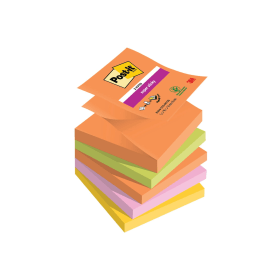 Post it Super Sticky Z Notes 90 Sheets 76mm x 76mm Boost 5 Pack 761473 F