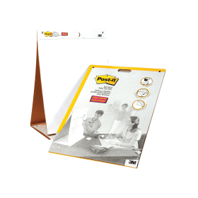 Post it Table Top Easel Refill Pad Plain White 563R 102301 F