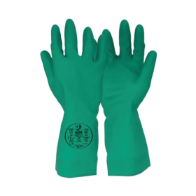 Pred Boron 15 Mil Nitrile Flocklined Gauntlet Green XL NITGFL330 10 931047 F