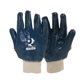 Pred Krypton Cut 1 Heavy Duty Nitrile Safety Gloves Blue Large 931089 F