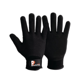 Pred Needle Cut F Safety Latex Needle Gloves Black XL 931092 F