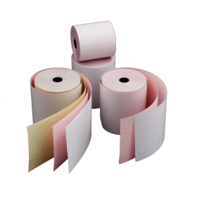 Prestige Till Rolls 76mm White Pink 20 Pack RE05520 546368 F