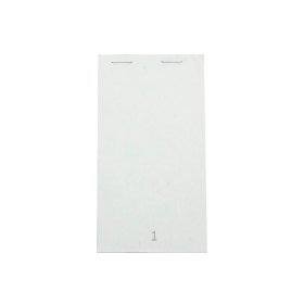 Prestige White Duplicate Service Pad Small White 50 Pack 117968 F