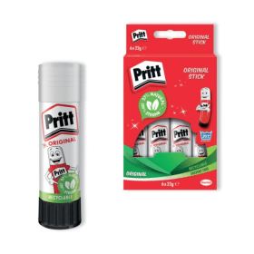 Pritt Stick Glue Stick 22g 6 Pack 138453 F