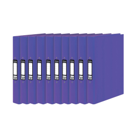 Pukka Brights Ringbinder 25mm A4 Purple 10 Pack 610491 F