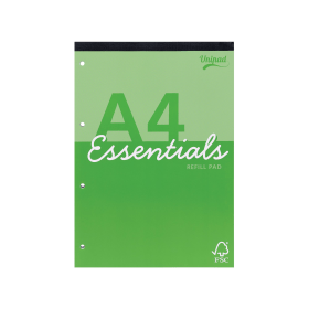 Pukka Pad A4 Refill Pad 160 Pages 4 Pack 888819 F