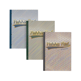 Pukka Pad Haze Ruled Margin Refill Pad 300 Pages A4 3 Pack 838192 F