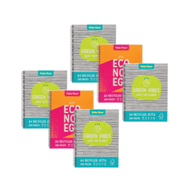 Pukka Pad Jotta Notepad Ruled Margin A4 Assorted 3 Pack 2 for 1 Offer