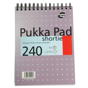 Pukka Pad Notepad Wirebound Ruled 240 Pages A5 Purple 3 Pack 105083 F