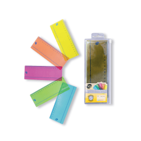 Pukka Pad Pukka Irlen Reading Ruler 19cm Assorted 5 Pack 924817 F
