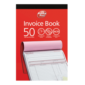 Pukka Pad Sales Invoice Triplicate Book 137mm x 203mm 5 Pack 896907 F