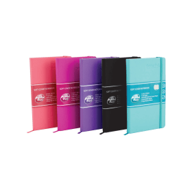 Pukka Pad Signature Notebook Casebound Ruled 192 Pages A5 Assorted 5 Pack 463744 F